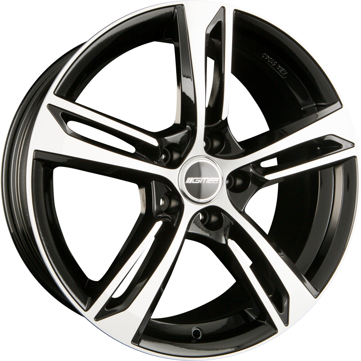 GMP Italia Paky Black Diamond Alufelge 8x19 Zoll ET45 LK 5x114.3 ML66.6 – Bild 2