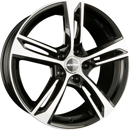 GMP Italia Paky Black Diamond Alufelge 8x19 Zoll ET45 LK 5x114.3 ML66.6 – Bild 2