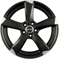 GMP Italia Ican Satin Black Diamond Alufelge 8x19 Zoll ET45 LK 5x112 ML66.6