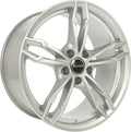 GMP Dea silver Alufelge 8x19 Zoll ET43 LK 5x120 ML72.6