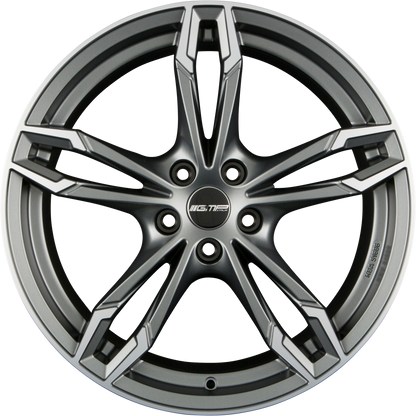 GMP Italia Dea Matt Anthracite Diamond Alufelge 8.5x19 Zoll ET47 LK 5x120 ML72.6