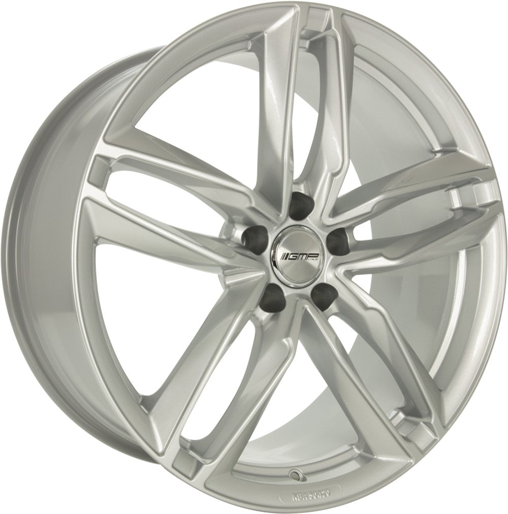 GMP Atom silver Alufelge 8.5x19 Zoll ET35 LK 5x112 ML66.5