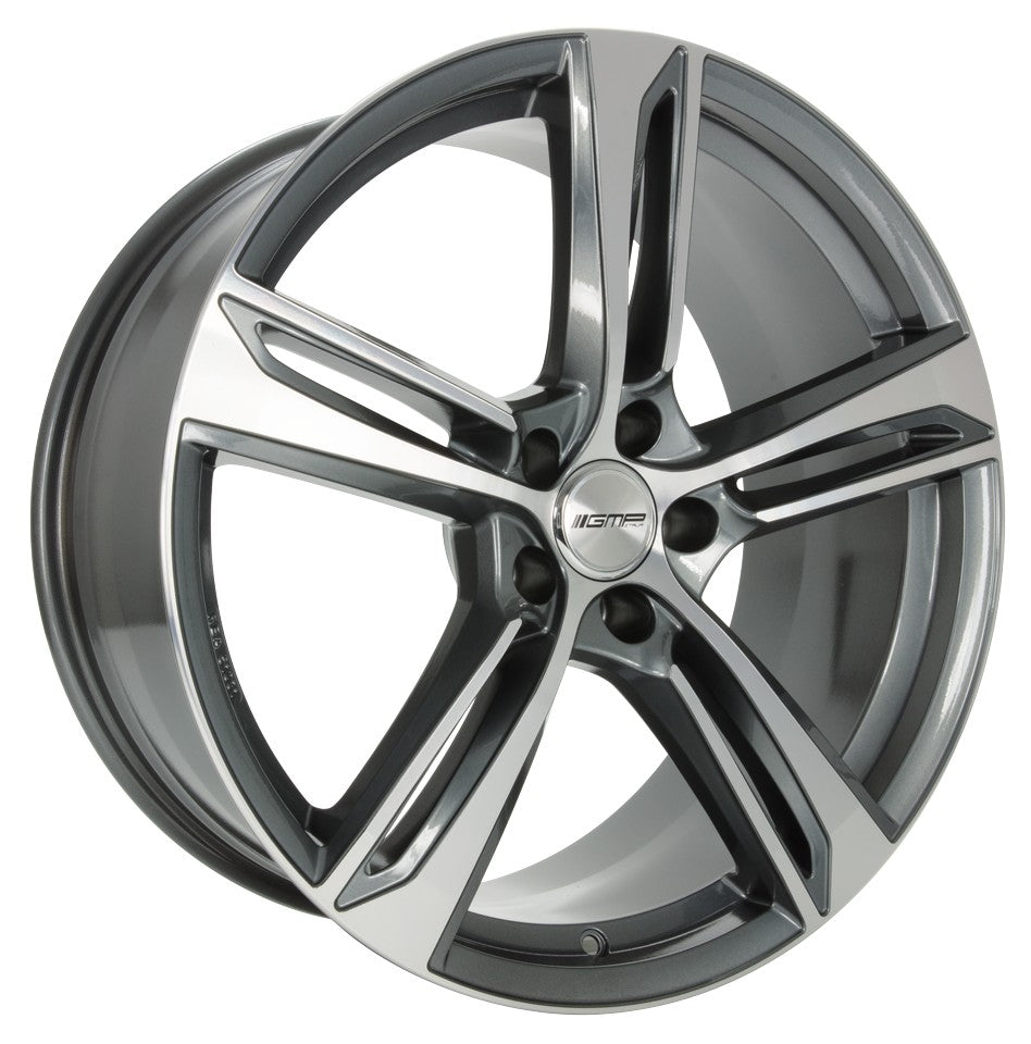 GMP Paky anthracite polished Alufelge 8.5x20 Zoll ET35 LK 5x112 ML66.5
