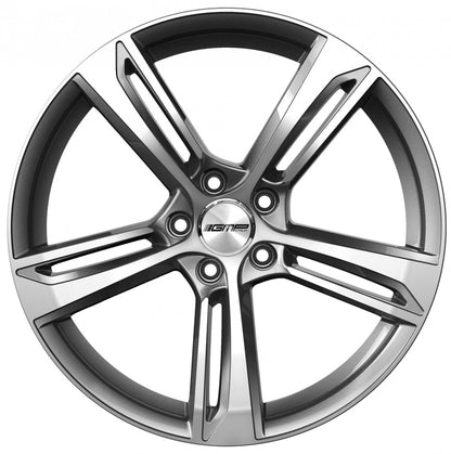 GMP Paky anthracite polished Alufelge 8.5x20 Zoll ET35 LK 5x112 ML66.5 – Bild 2