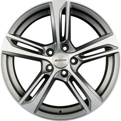 GMP Italia Paky Matt Anthracite Diamond Alufelge 8.5x20 Zoll ET42 LK 5x112 ML66.6