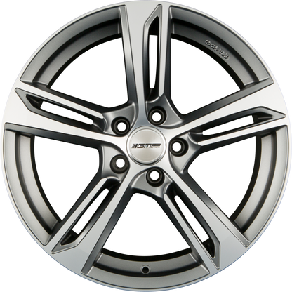 GMP Italia Paky Matt Anthracite Diamond Alufelge 8.5x20 Zoll ET42 LK 5x112 ML66.6