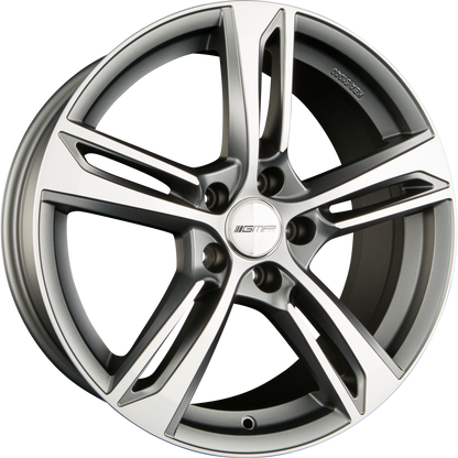 GMP Italia Paky Matt Anthracite Diamond Alufelge 8.5x20 Zoll ET42 LK 5x112 ML66.6 – Bild 2