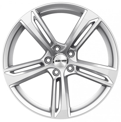GMP Paky silver Alufelge 8.5x20 Zoll ET48 LK 5x112 ML66.5 – Bild 2