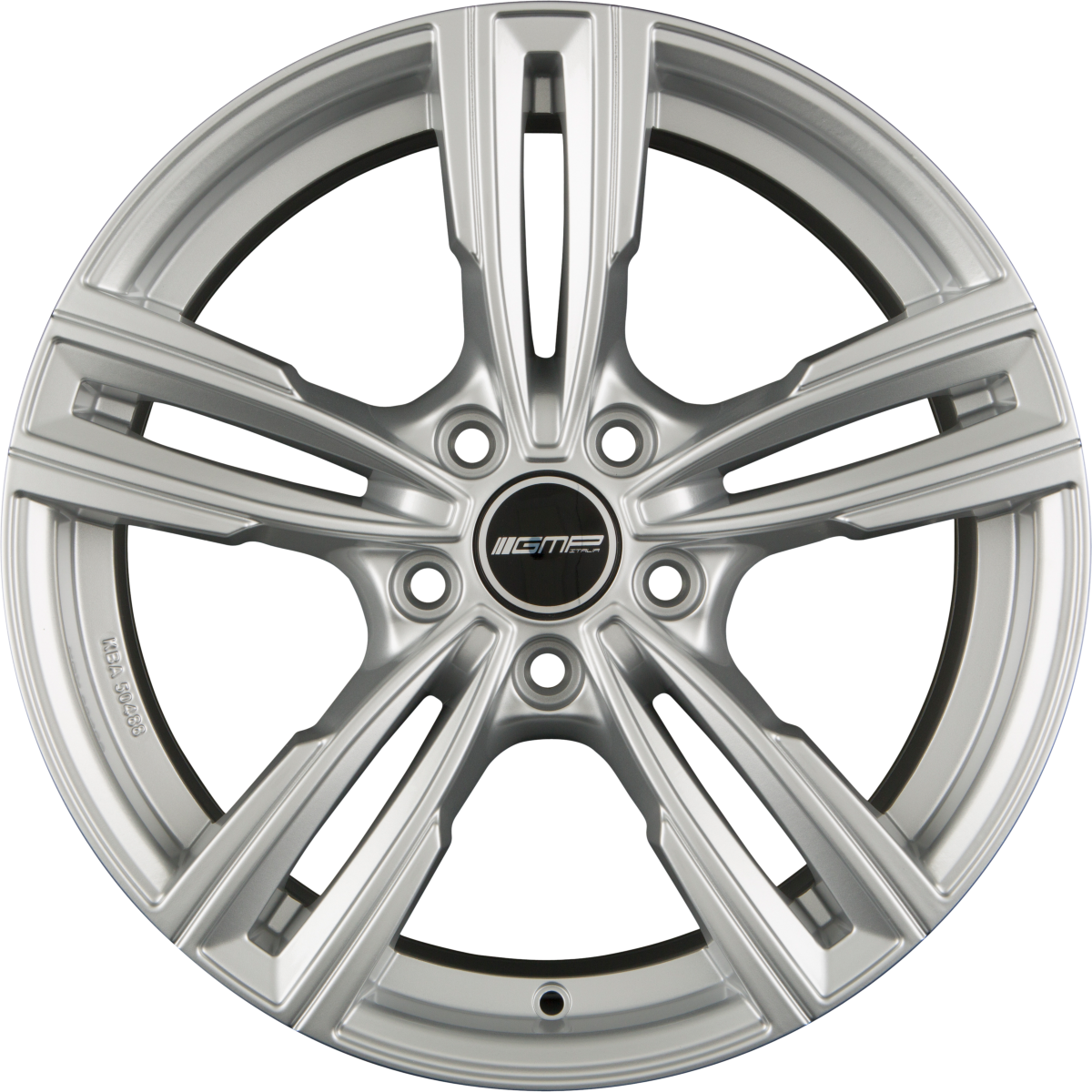 GMP Reven silver Alufelge 8.5x20 Zoll ET38 LK 5x120 ML72.6 – Bild 3
