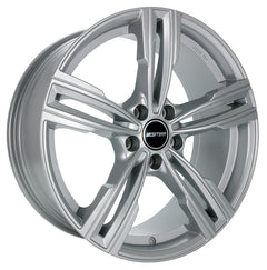 GMP Reven silver Alufelge 8.5x20 Zoll ET38 LK 5x120 ML72.6