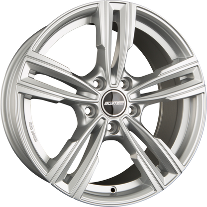 GMP Reven silver Alufelge 8.5x20 Zoll ET38 LK 5x120 ML72.6 – Bild 4
