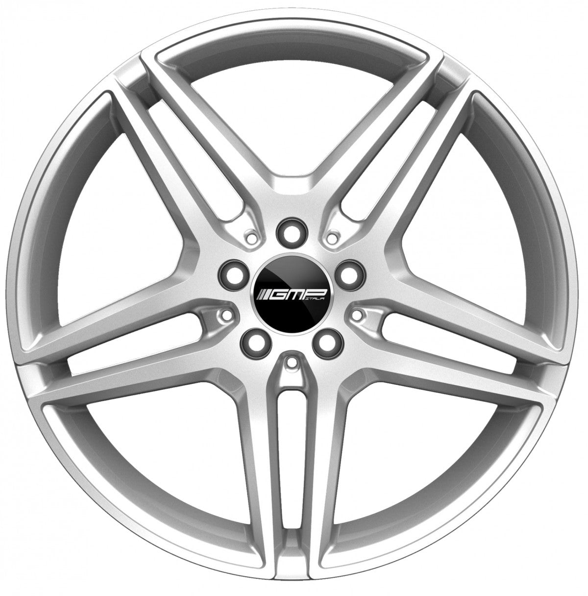 GMP Mythos silver Alufelge 9x18 Zoll ET50 LK 5x112 ML66.6 – Bild 2
