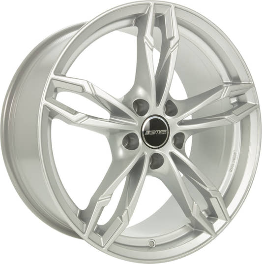 GMP Dea silver Alufelge 9x18 Zoll ET44 LK 5x120 ML72.6