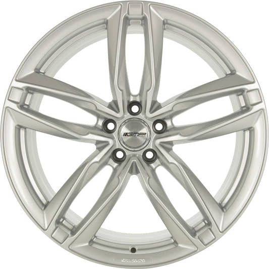 GMP Atom silver Alufelge 9x20 Zoll ET35 LK 5x112 ML66.5 – Bild 2