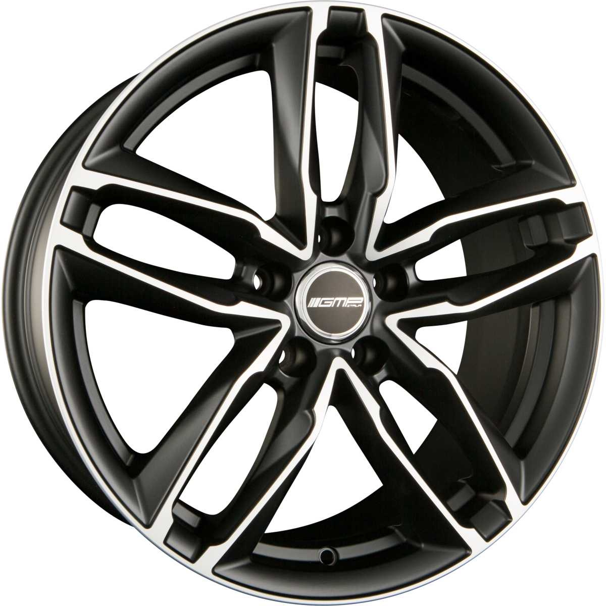 GMP Italia Atom Matt Black Diamond Alufelge 9x20 Zoll ET25 LK 5x112 ML66.6 – Bild 2