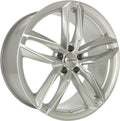 GMP Atom silver Alufelge 9x21 Zoll ET35 LK 5x112 ML66.5