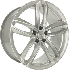 GMP Atom silver Alufelge 9x21 Zoll ET35 LK 5x112 ML66.5