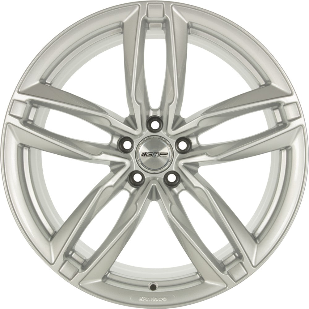GMP Atom silver Alufelge 9x21 Zoll ET35 LK 5x112 ML66.5 – Bild 2