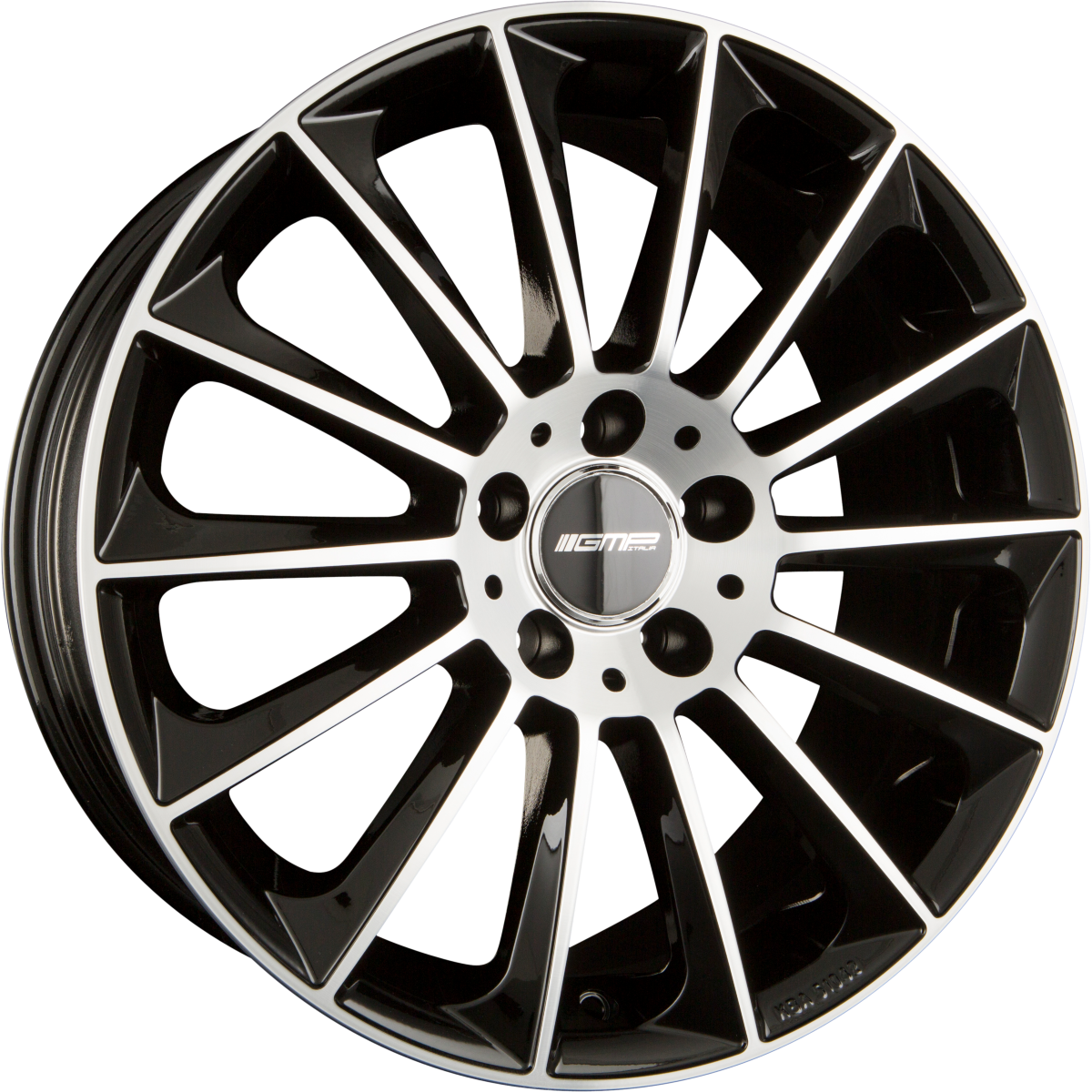GMP Stellar black diamond Alufelge 9x22 Zoll ET38 LK 5x108 ML63.4 – Bild 4