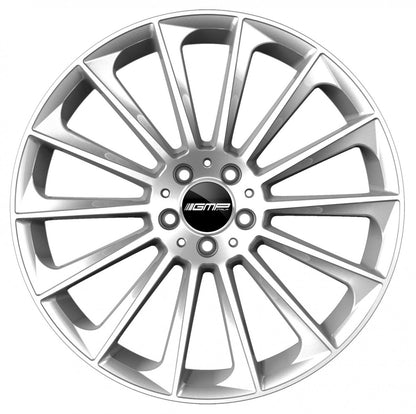 GMP Stellar silver Alufelge 9x22 Zoll ET38 LK 5x108 ML63.4 – Bild 2