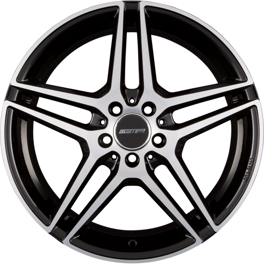 GMP Italia Mythos Black Diamond Alufelge 9.5x19 Zoll ET50 LK 5x112 ML66.6