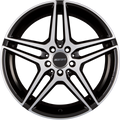 GMP Italia Mythos Black Diamond Alufelge 9.5x19 Zoll ET50 LK 5x112 ML66.6