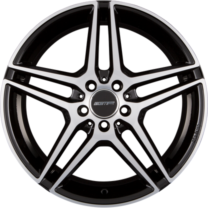 GMP Italia Mythos Black Diamond Alufelge 9.5x19 Zoll ET50 LK 5x112 ML66.6
