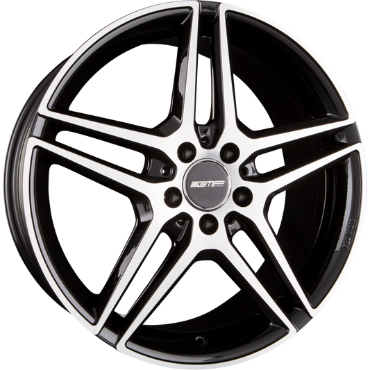 GMP Italia Mythos Black Diamond Alufelge 9.5x19 Zoll ET50 LK 5x112 ML66.6 – Bild 2
