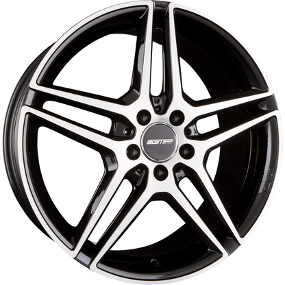GMP Italia Mythos Black Diamond Alufelge 9.5x19 Zoll ET50 LK 5x112 ML66.6 – Bild 2