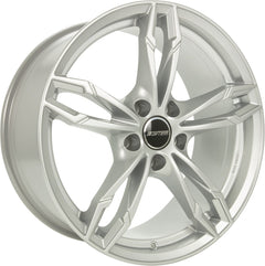 GMP Dea silver Alufelge 9.5x20 Zoll ET45 LK 5x120 ML72.6