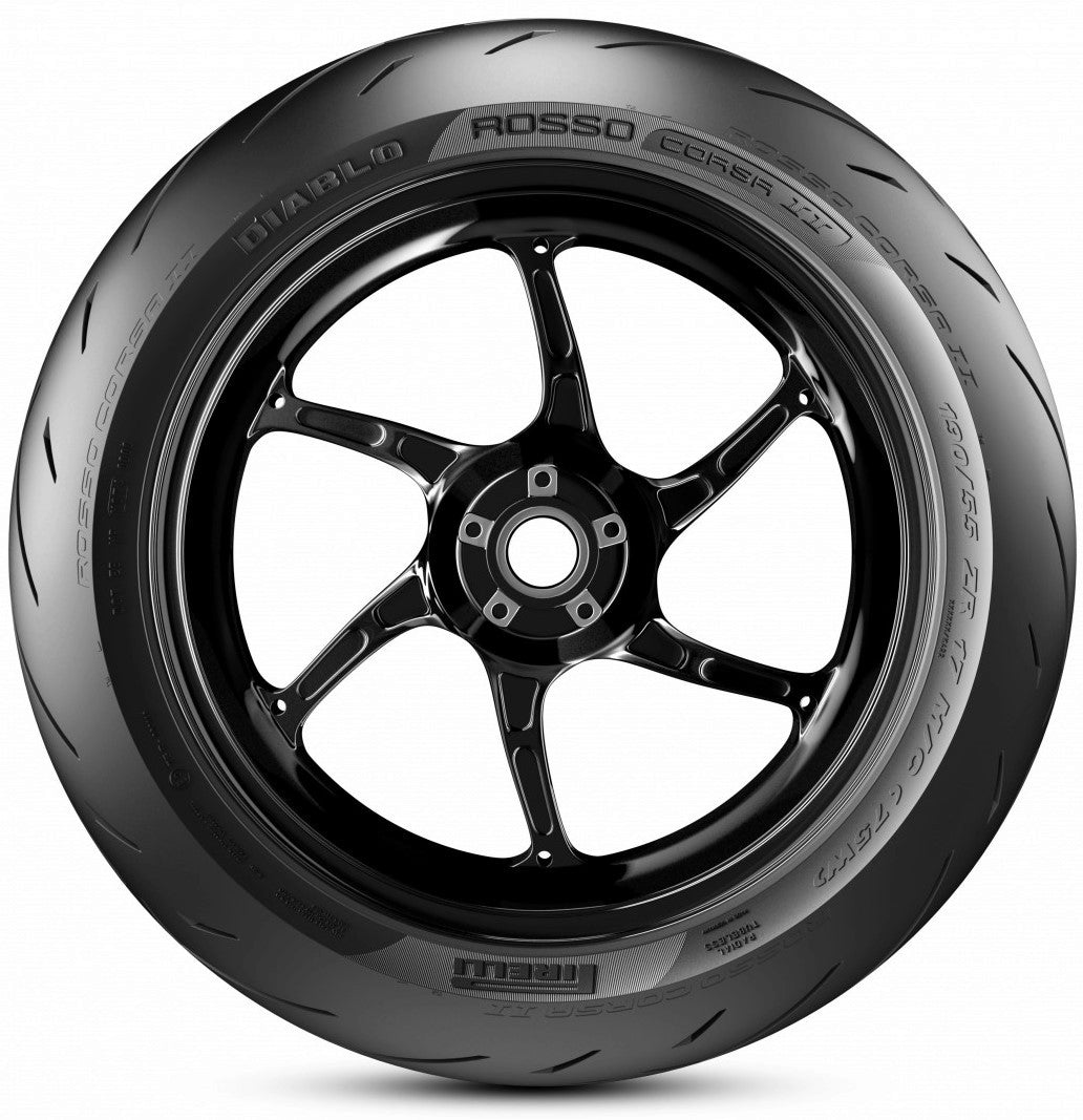 Pirelli Diablo Rosso Corsa II 190/55 ZR17 75W Sommer – Bild 7