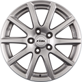 Rial Milano Polar-Silber Alufelge 6.5x16 Zoll ET45 LK 5x114.3 ML64.1