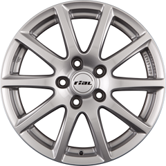 Rial Milano Polar-Silber Alufelge 6.5x16 Zoll ET45 LK 5x114.3 ML64.1