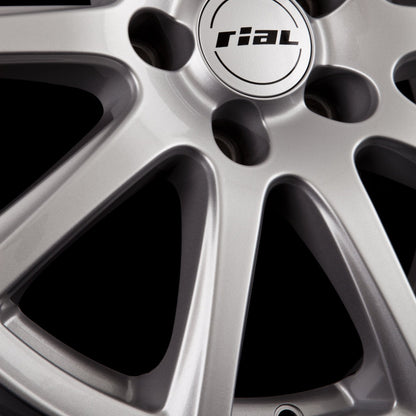 Rial Milano Polar-Silber Alufelge 6.5x16 Zoll ET45 LK 5x114.3 ML64.1 – Bild 3