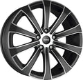 Momo Europe matt black diamond cut Alufelge