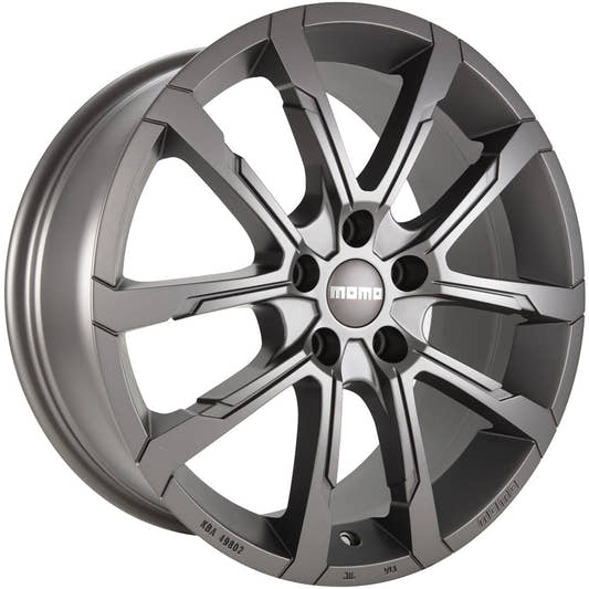 Momo Quantum matt anthracite Alufelge 8x18 Zoll ET48 LK 5x112 ML72.3