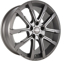 Momo Quantum matt anthracite Alufelge 8x18 Zoll ET48 LK 5x112 ML72.3