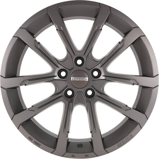 Momo Quantum matt anthracite Alufelge 8x18 Zoll ET48 LK 5x112 ML72.3 – Bild 2