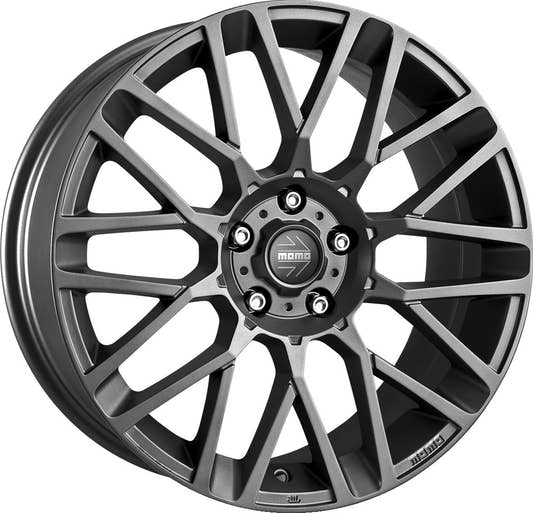 Momo Revenge matt anthracite Alufelge 8x17 Zoll ET48 LK 5x112 ML72.3
