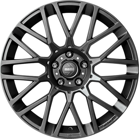 Momo Revenge matt anthracite Alufelge 8x17 Zoll ET48 LK 5x112 ML72.3 – Bild 2