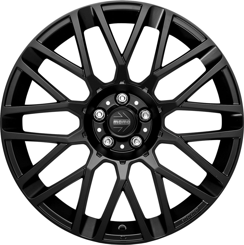 Momo Revenge matt black Alufelge 8.5x19 Zoll ET40 LK 5x112 ML79.6 – Bild 2