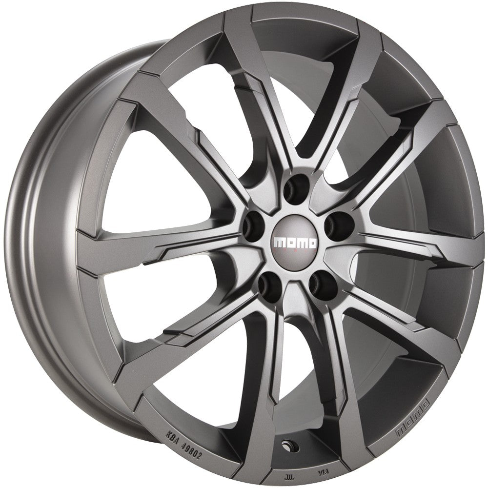 Momo Quantum matt anthracite Alufelge 9.5x19 Zoll ET35 LK 5x112 ML79.6