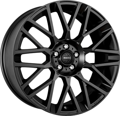 Momo Revenge matt black Alufelge 7x17 Zoll ET35 LK 4x98 ML58.1
