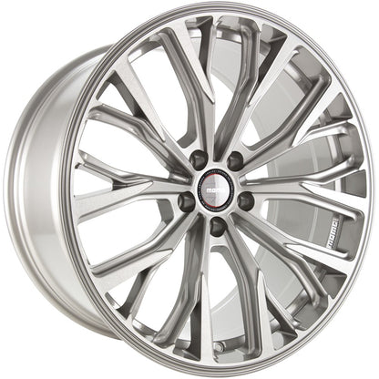 Momo RF02 titan-silver brushed Alufelge 10x20 Zoll ET20 LK 5x112 ML66.6