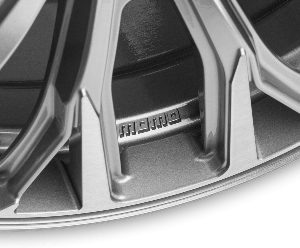 Momo RF02 titan-silver brushed Alufelge 10x20 Zoll ET20 LK 5x112 ML66.6 – Bild 3