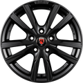 Reds K2 HD Matt Black Alufelge 7.5x17 Zoll ET45 LK 5x112 ML72.3