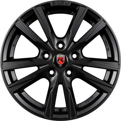 Reds K2 HD Matt Black Alufelge 7.5x17 Zoll ET45 LK 5x112 ML72.3