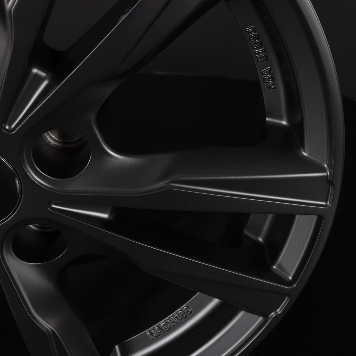 Reds K2 HD Matt Black Alufelge 7.5x17 Zoll ET45 LK 5x112 ML72.3 – Bild 4