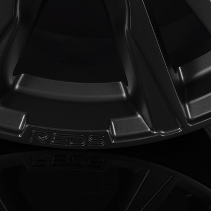 Reds K2 HD Matt Black Alufelge 7.5x17 Zoll ET45 LK 5x112 ML72.3 – Bild 5