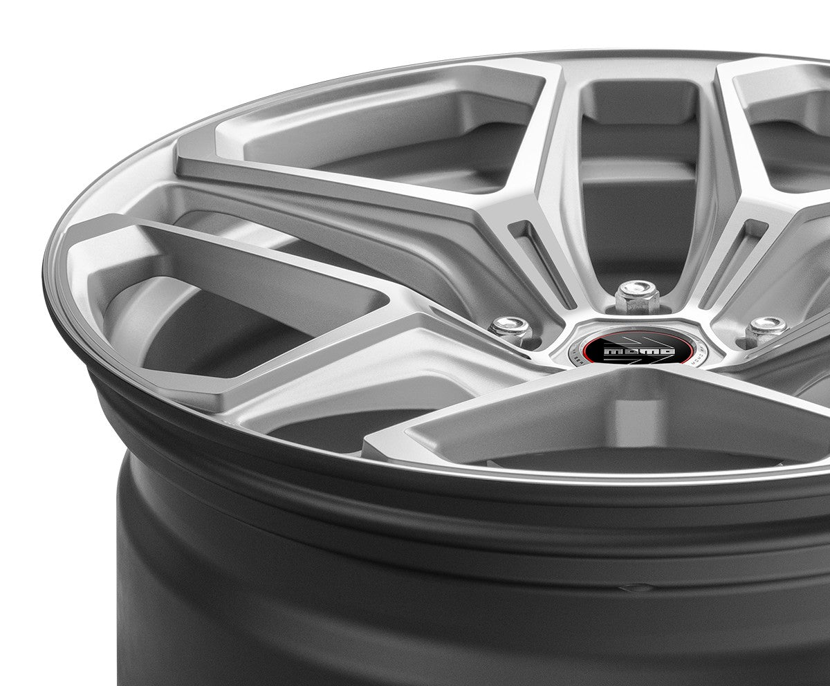 Momo RF04 hybrid silver Alufelge 9x20 Zoll ET40 LK 5x112 ML66.6 – Bild 3